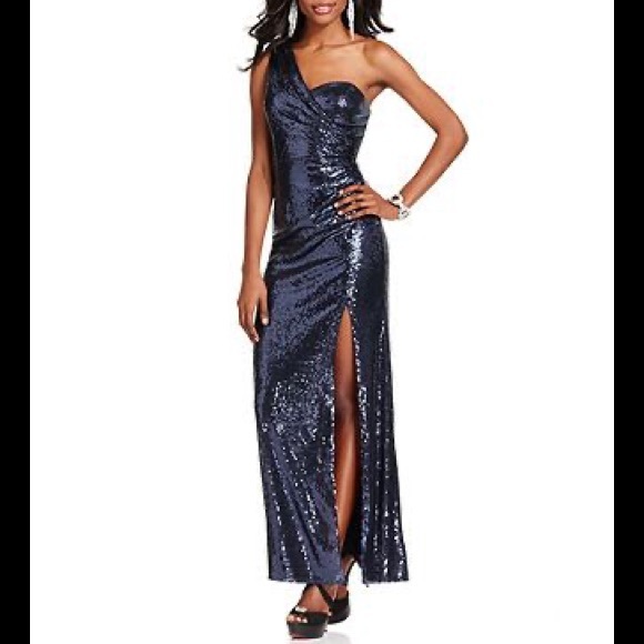 xscape silver dress